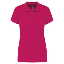 Polo MC femme piqu&eacute;