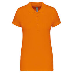 Polo MC femme piqu&eacute;