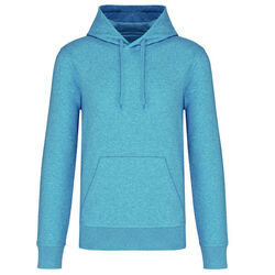 Sweat-shirt &agrave; capuche K4027 CLOUDY BLUE HEATHER Beychac-Et-Caillau