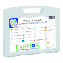 Valise secours BATIMENT 4/6 PERSONNES Beychac-Et-Caillau