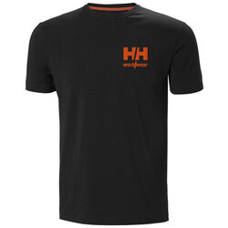 T-shirt logo 79261 M BLACK Beychac-Et-Caillau