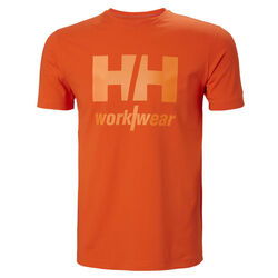 T-shirt logo 79261 M DARK ORANGE Beychac-Et-Caillau