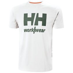 T-shirt logo 79261 M WHITE Beychac-Et-Caillau