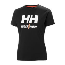 T-shirt logo 79267 W BLACK Beychac-Et-Caillau