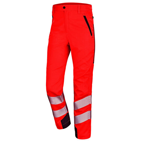 Pantalon HV Fluo Safe 9B40 ROUGE FLUO/DARK BLUE