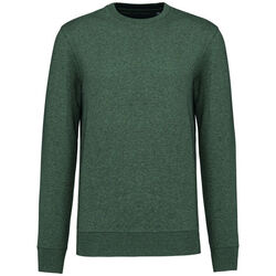 Sweat-shirt &eacute;coresponsable K4025 GREEN MARBLE HEATHER Beychac-Et-Caillau