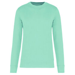 Sweat-shirt &eacute;coresponsable K4025 ICE MINT Beychac-Et-Caillau
