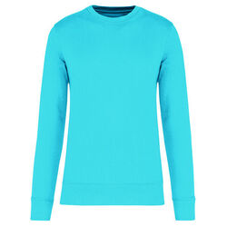 Sweat-shirt &eacute;coresponsable K4025 SEA TURQUOISE Beychac-Et-Caillau