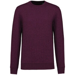 Sweat-shirt &eacute;coresponsable K4025 WINE HEATHER Beychac-Et-Caillau