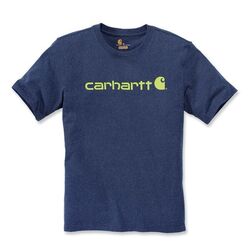 T-shirt CORE LOGO 103361 413-DARK COBALT BLUE HEATHER Beychac-Et-Caillau
