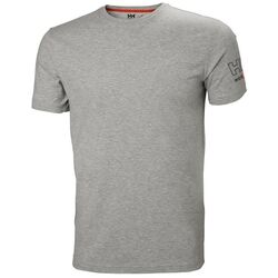 T-shirt KENSINGTON 79246 GREY MELANGE Beychac-Et-Caillau