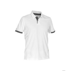 Polo TRAXION 710026 BLANC/GRIS Beychac-Et-Caillau
