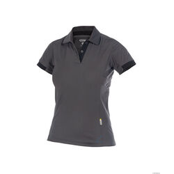Polo femme TRAXION 710034 GRIS/NOIR Beychac-Et-Caillau
