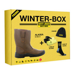 Box bottes fourr&eacute;es cuir + gants + chaussettes + bonnet Beychac-Et-Caillau