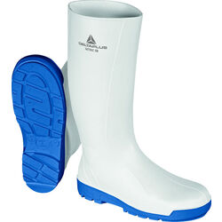 Bottes de s&eacute;curit&eacute; NITRIC SB FO SRC BLANC BLEU Beychac-Et-Caillau